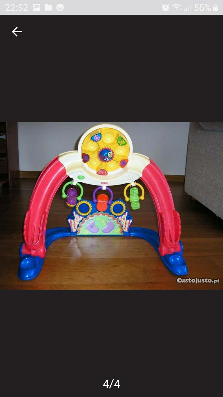 Brinquedo musical marca Fisher Price