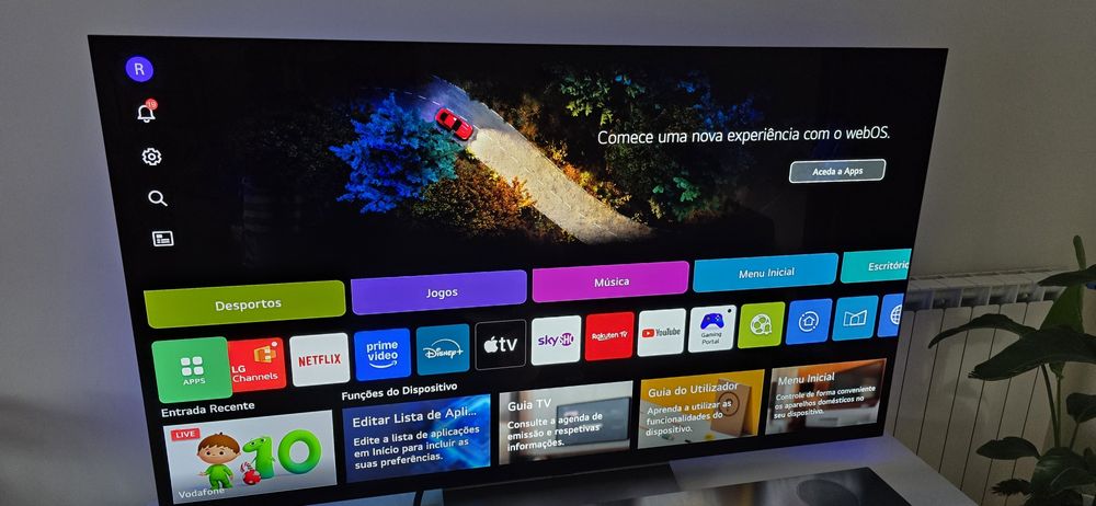 Televisão Smart TV LG 65 c3 Série evo 4K UHD webO
