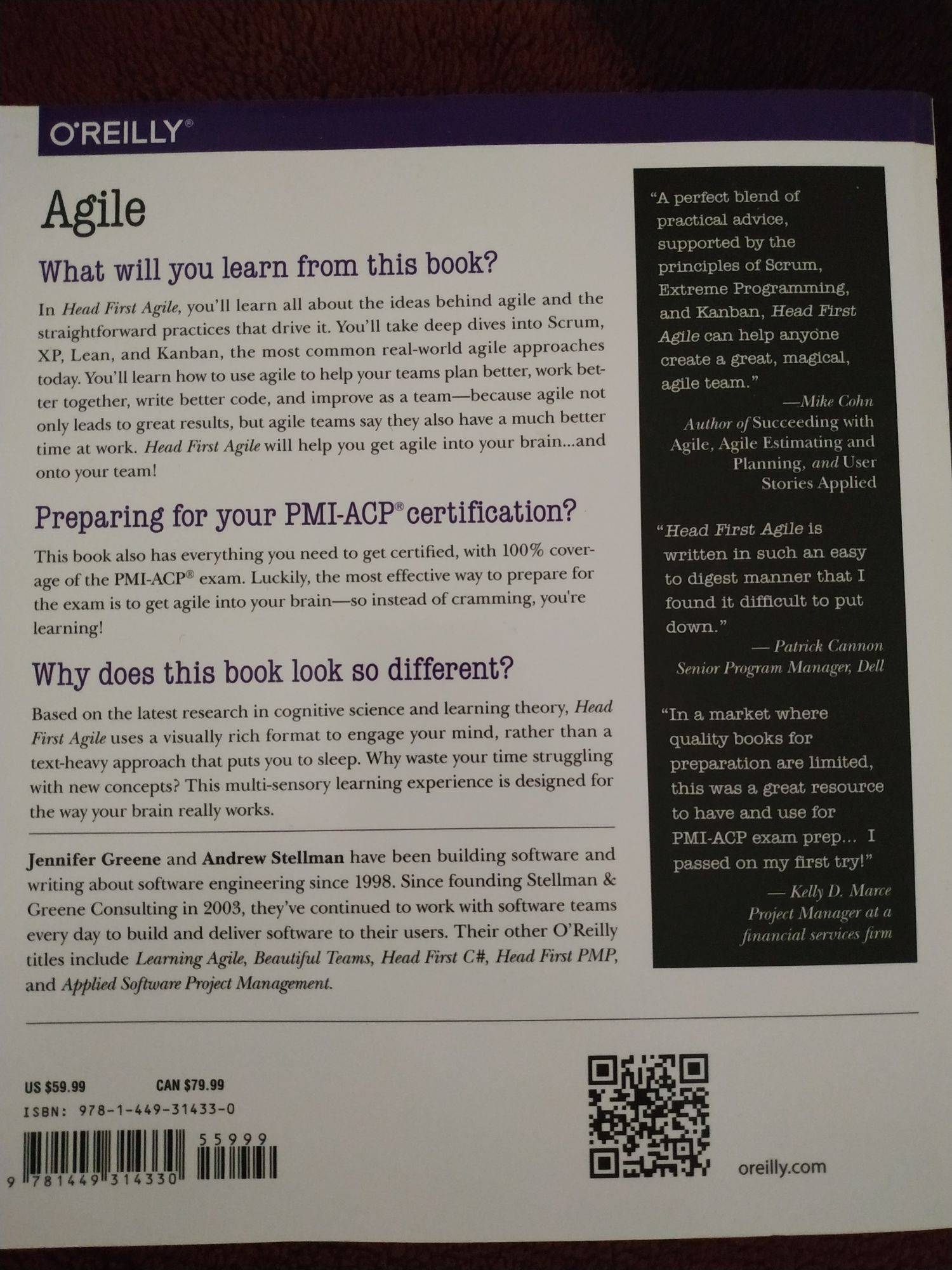 Книга Head First Agile: A Brain-Friendly Guide