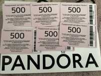 Сертифікати Pandora