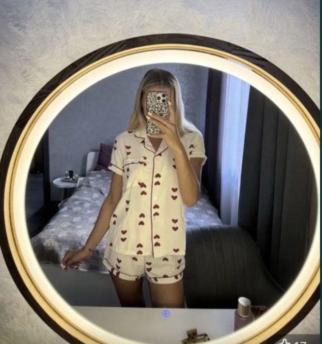 Пижама с сердечками