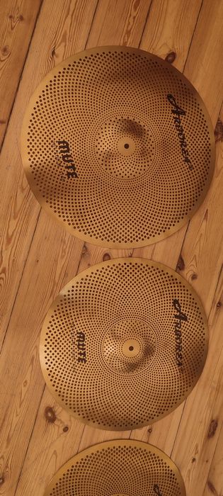 Arborea Mute zestaw cichych talerzy perkusyjnych ride/crash ride/crash