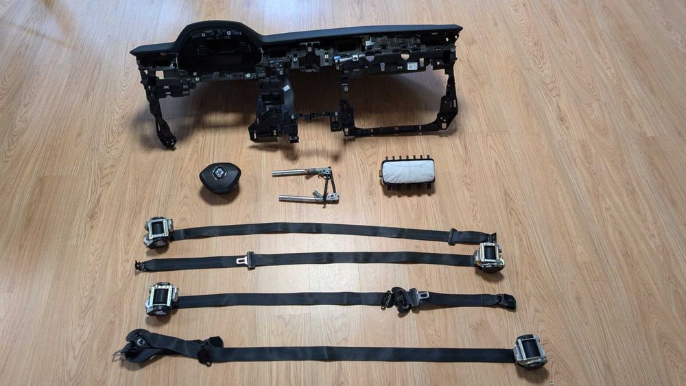 Conjunto Kit Airbags Tablier Renault Captur 2 2019/