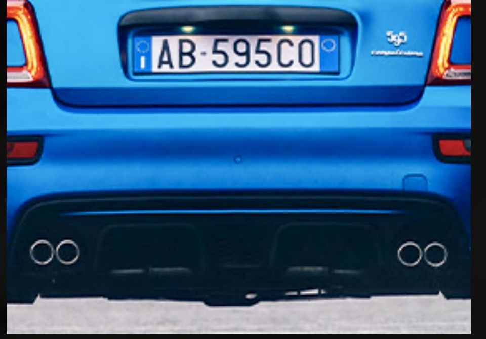 Emblemat Fiat 500 595 competizione