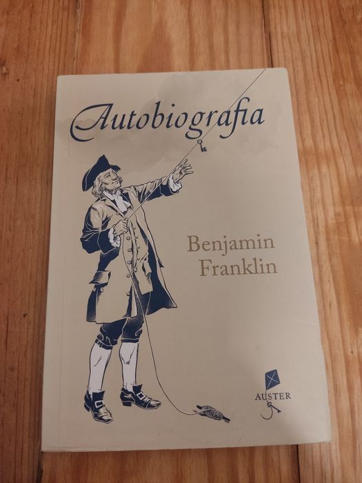 Livro "Autobiografia", de Benjamim Franklin