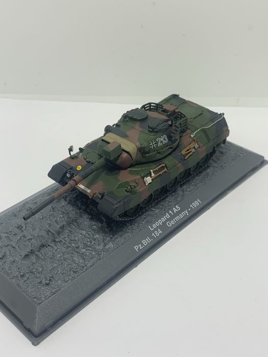 Tanque Leopard 1 A5 da Altaya escala 1/72