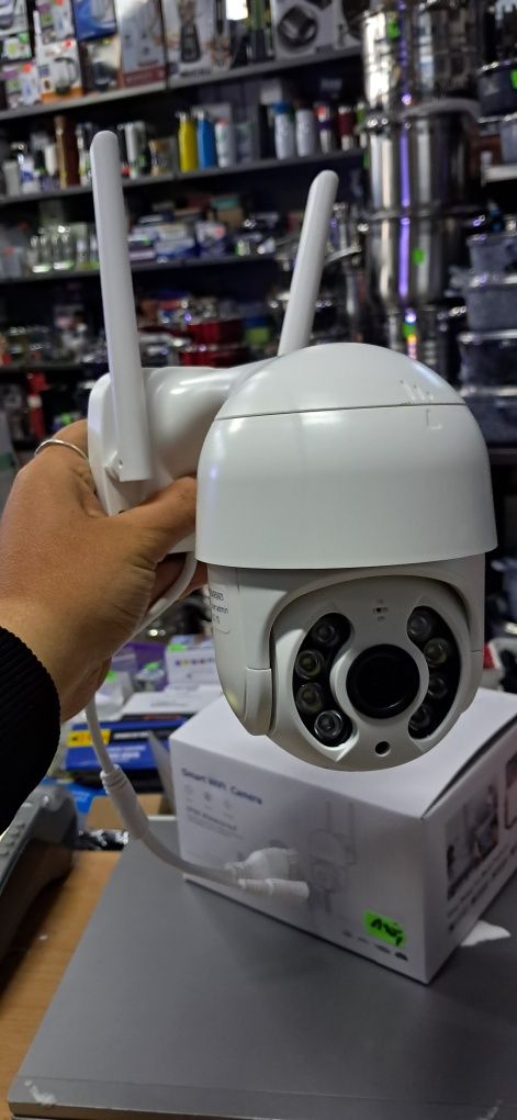 Obrotowa zewnętrzna KAMERA WIFI hd monitoring bezprzewodowy nagrywanie