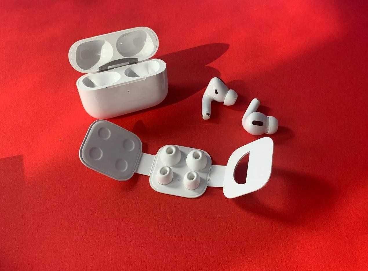 Безпровідні Навушники airpods Pro 1в1 Lux якості +чохол