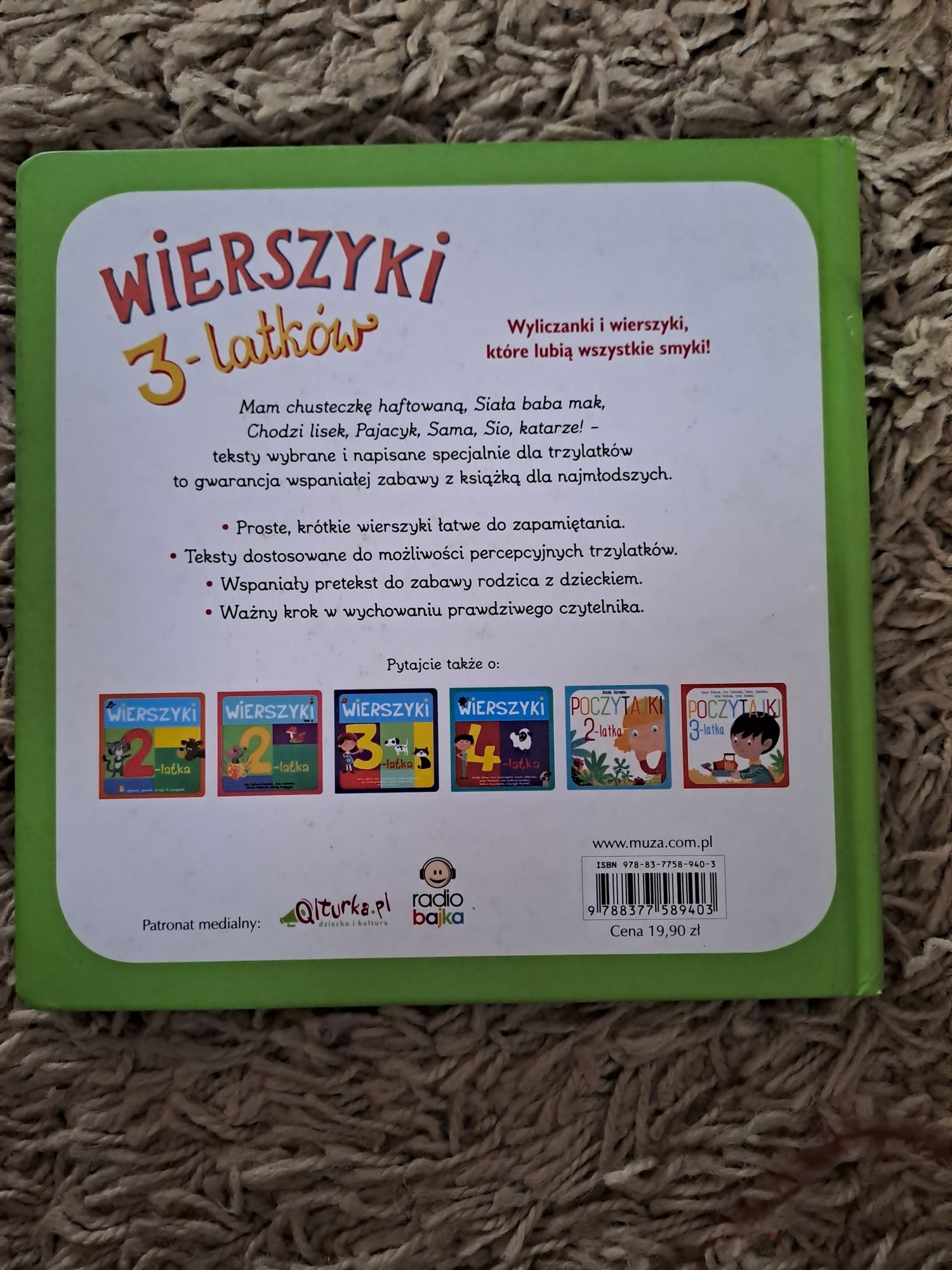 Wierszyki 3latków