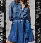 Szmijzerka jeansowa denim Jemioł XL