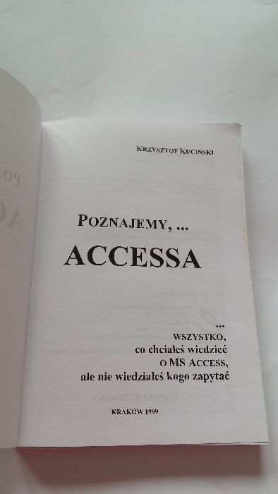 Krzysztof Kuciński- Poznajemy Accessa