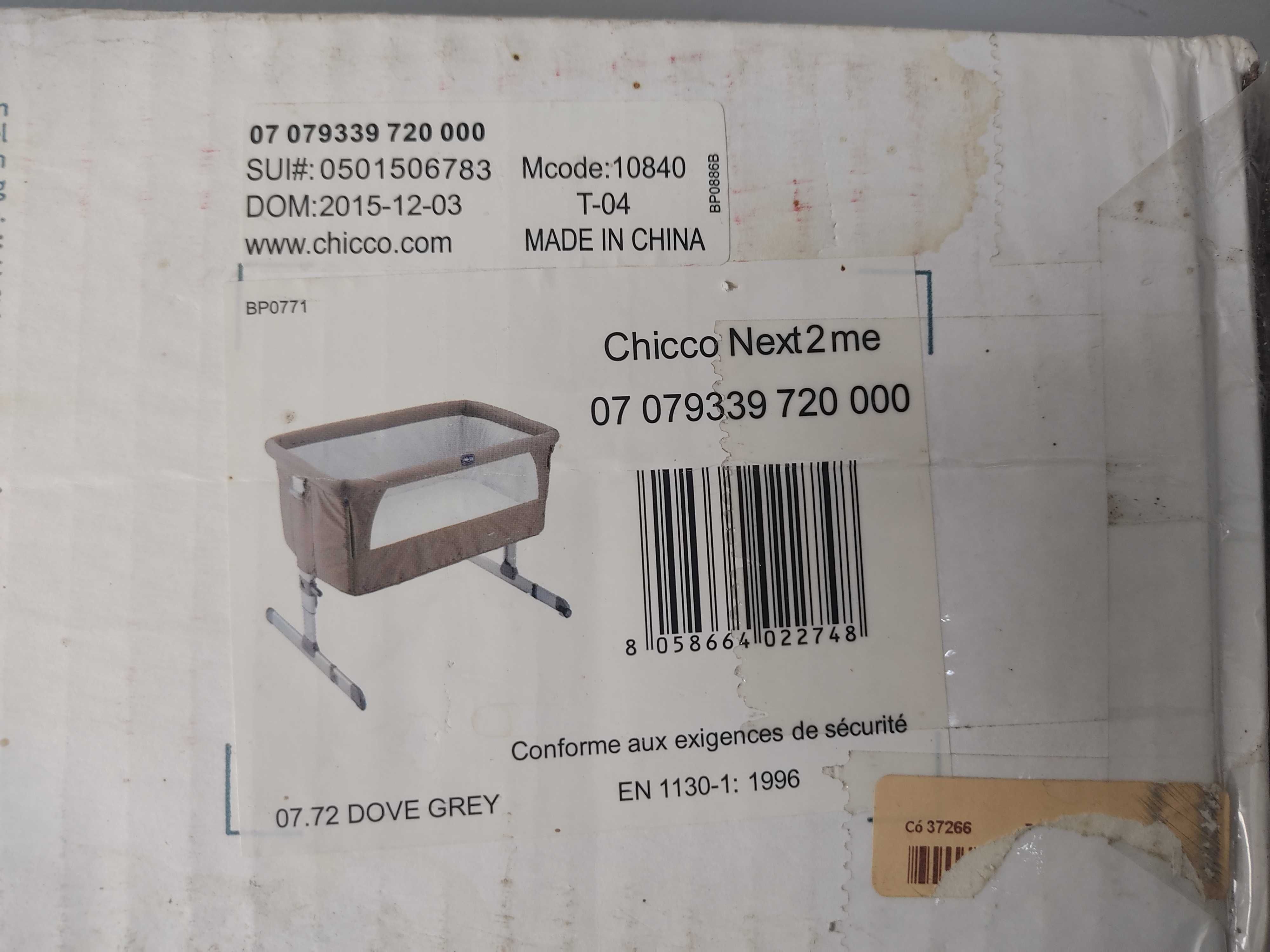 Next 2 Me -  Berço Chicco