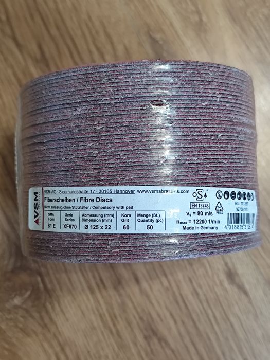 Dysk  tarcza fibrowa p60