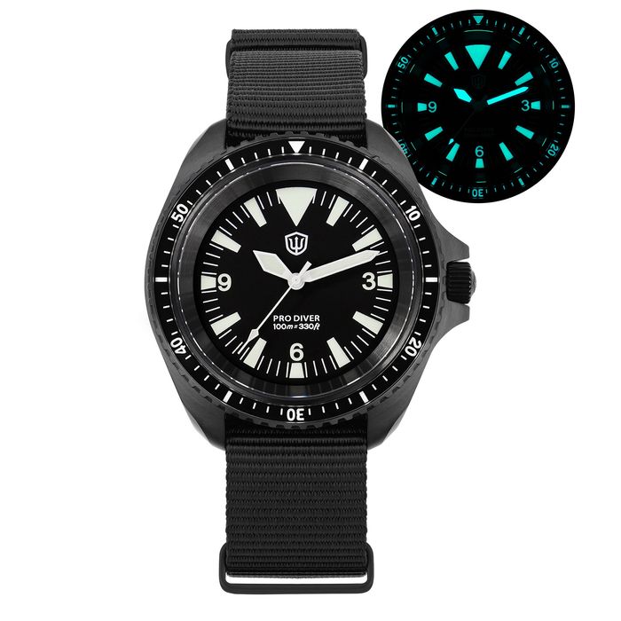 Diver Watchdives WD1980 Black.