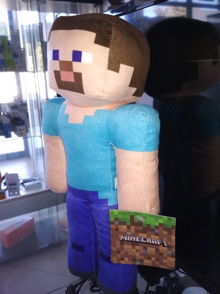 PROMO:Peluche Minecraft Steve 35cm
