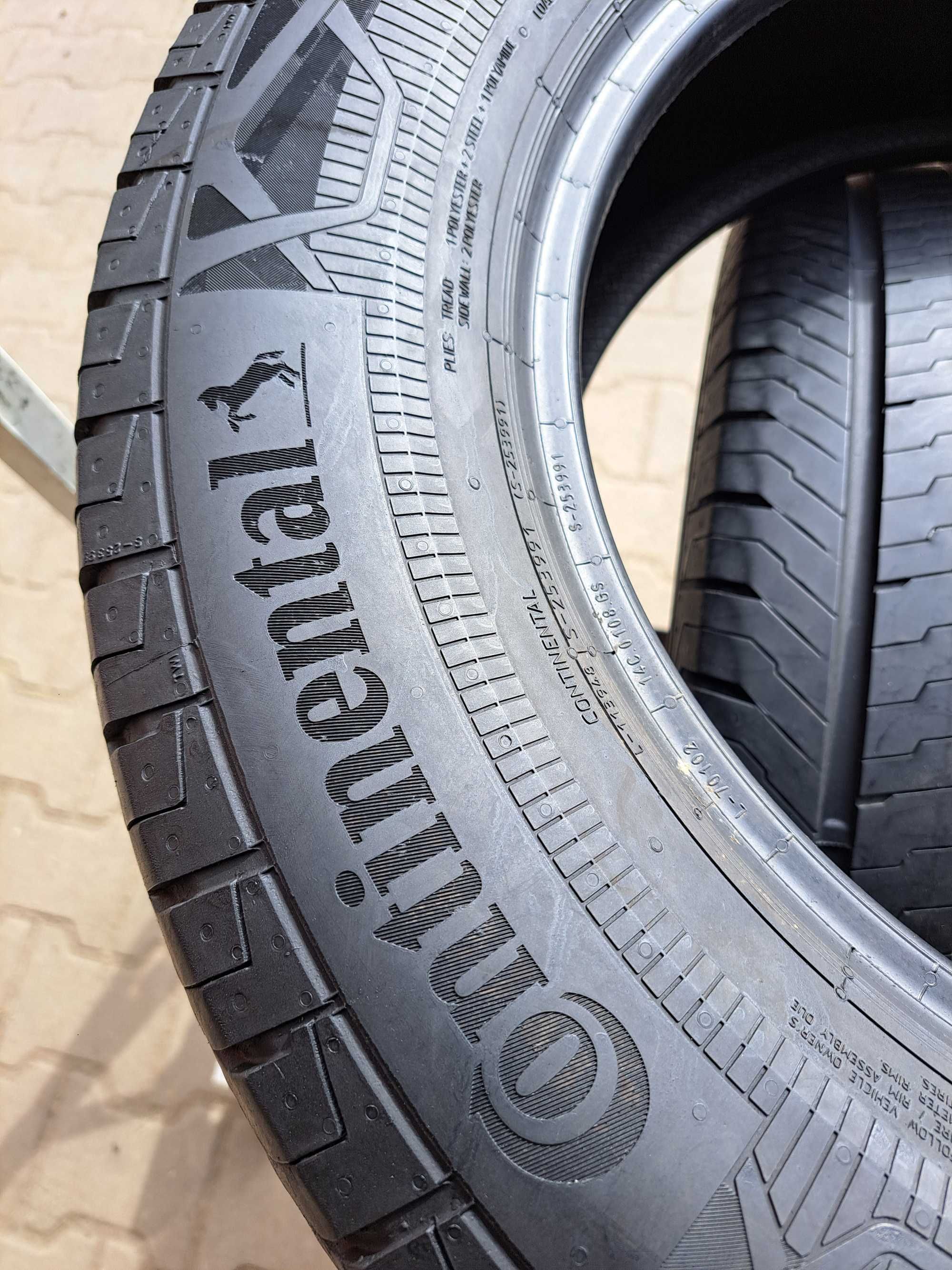 Opony Letnie 225/65R16C Continental VanContact 225/65/16C 2szt Polecam