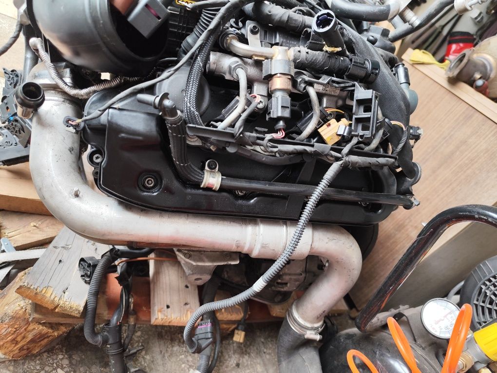 Uszkodzony  Silnik Audi A6 C7 lift Q7 3.0 TDI 218 km CRTE + dpf