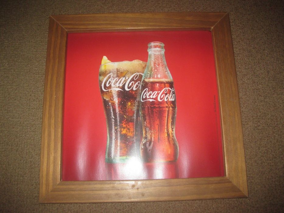 Colecção Completa de 4 Quadros da Coca Cola/Novos!