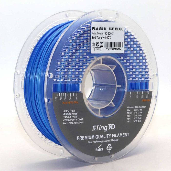 Silk PLA, філамент сілк