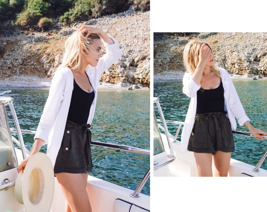 Medicine Szorty Decadent spodenki Kasia Tusk Answear 36 S czerwone