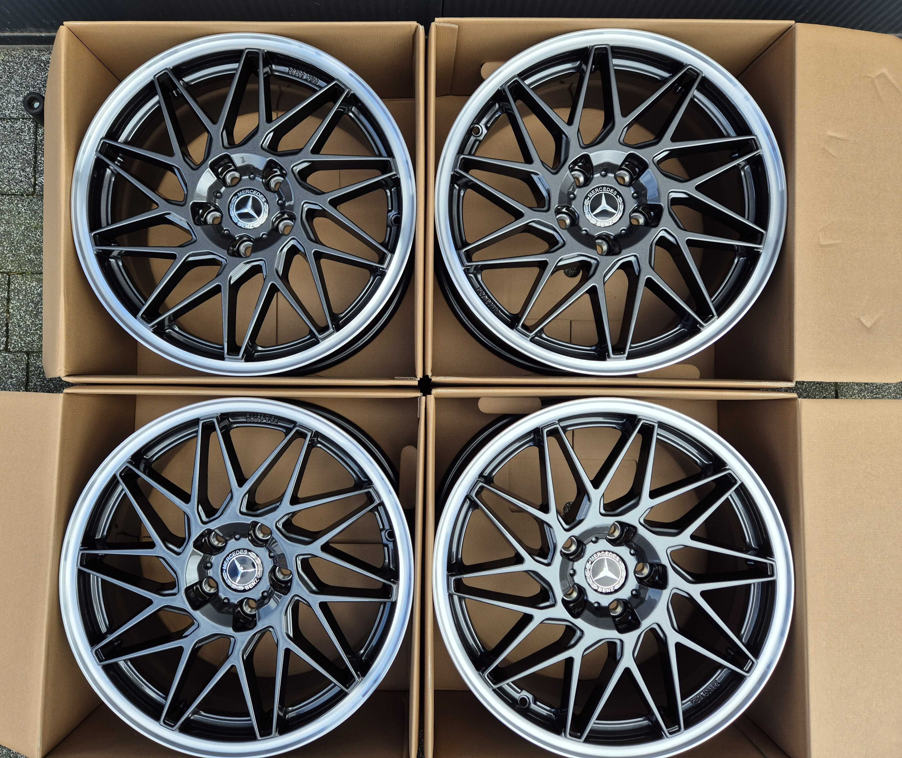 Felgi 18 do MERCEDES CLE GLA 156 GLC 253 E-Class 212 213 S-Class 5x112