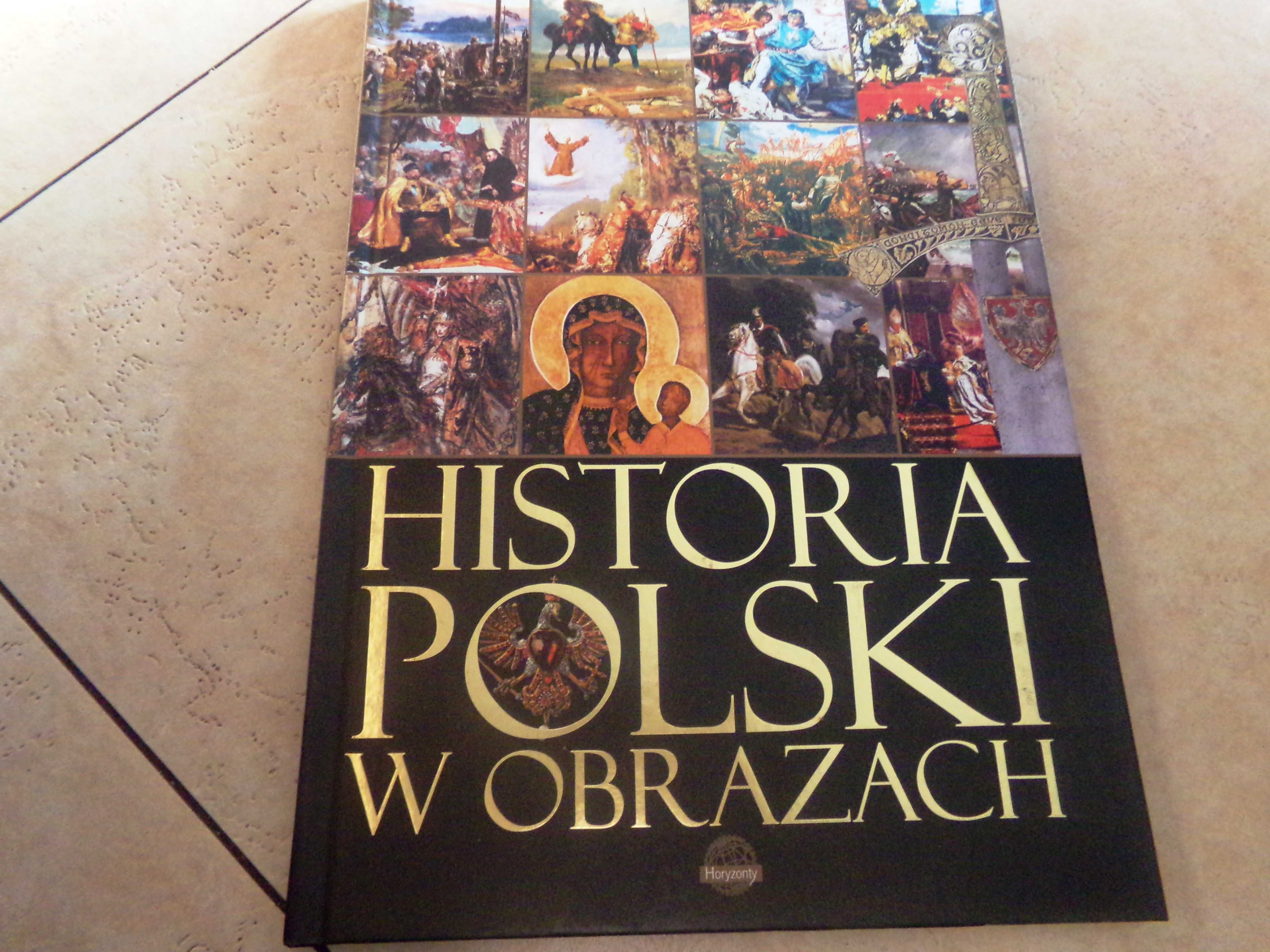 Historia Polski w obrazach książka dla dzieci historyczna