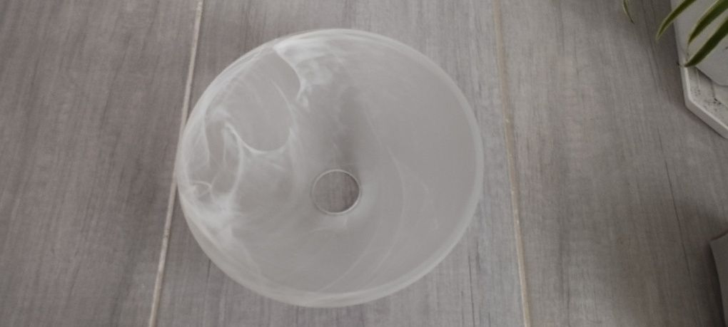 Klosz do lampy stożkowy stożek szkło średnica 24 cm stan idealny