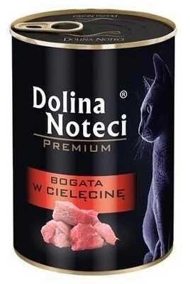 Dolina Noteci 4 pyszne smaki!!! mokra karma dla kota 8 x 400g 3,2kg!!