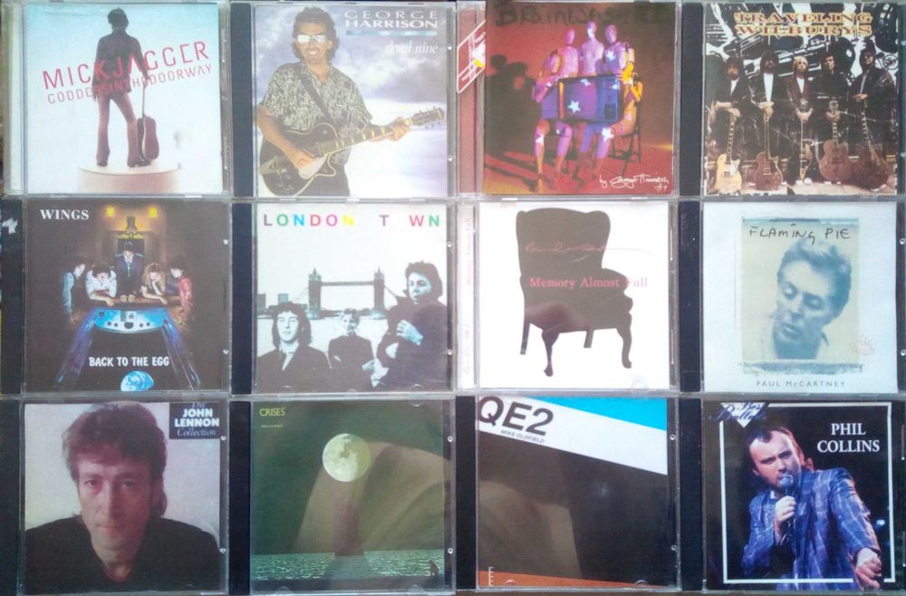 Cd аудио диски музыка 99 шт отличные альбомы Список Фото рок rock