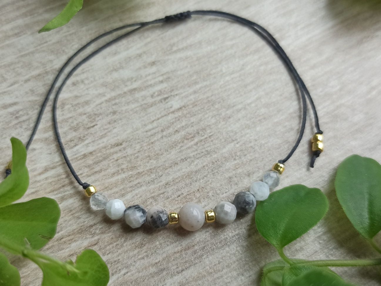 Rak bransoletka na szczęście, kamienie amulet