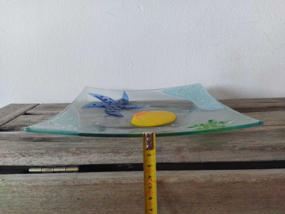 Prato de vidro veneziano