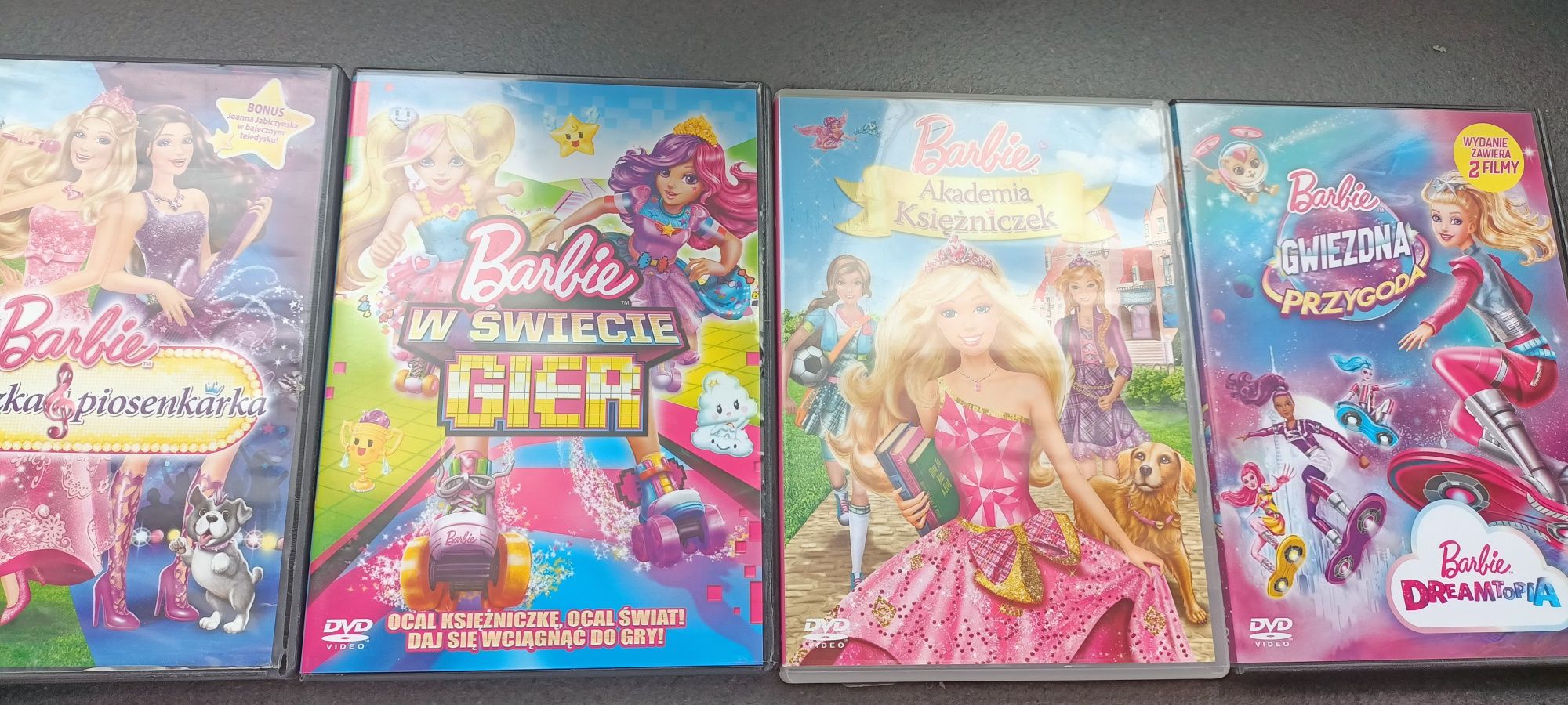 Bajki DVD kolejcja z serii BARBIE