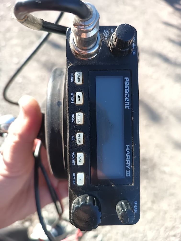 CB radio President Harry 3 plus antena