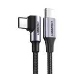 Kabel Ugreen US255, 50125 USB-C - USB-C PD QC 60W 3A 480Mb/s 2m - szar
