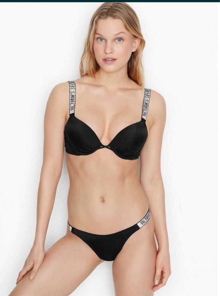 Чорний купальник вікторія Victoria’s Secret VS