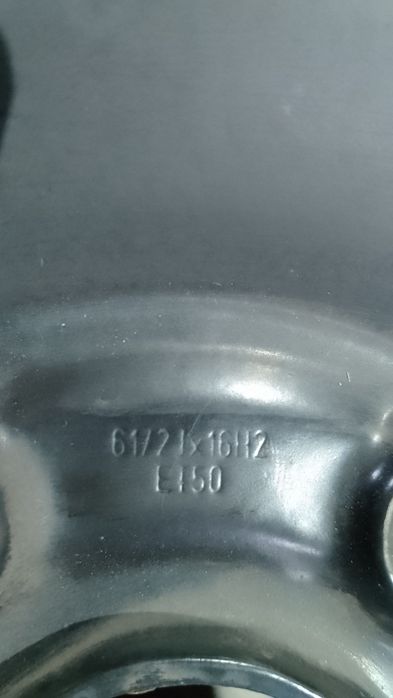 4x Felgi Stalowe VW AUDI SKODA 5x112 16" 6,5J