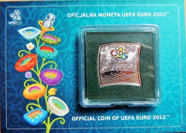 Srebrna Moneta EURO 2012 20 zł