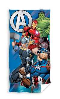 Ręcznik bawełniany licencyjny 70x140 Avengers Marvel Disney