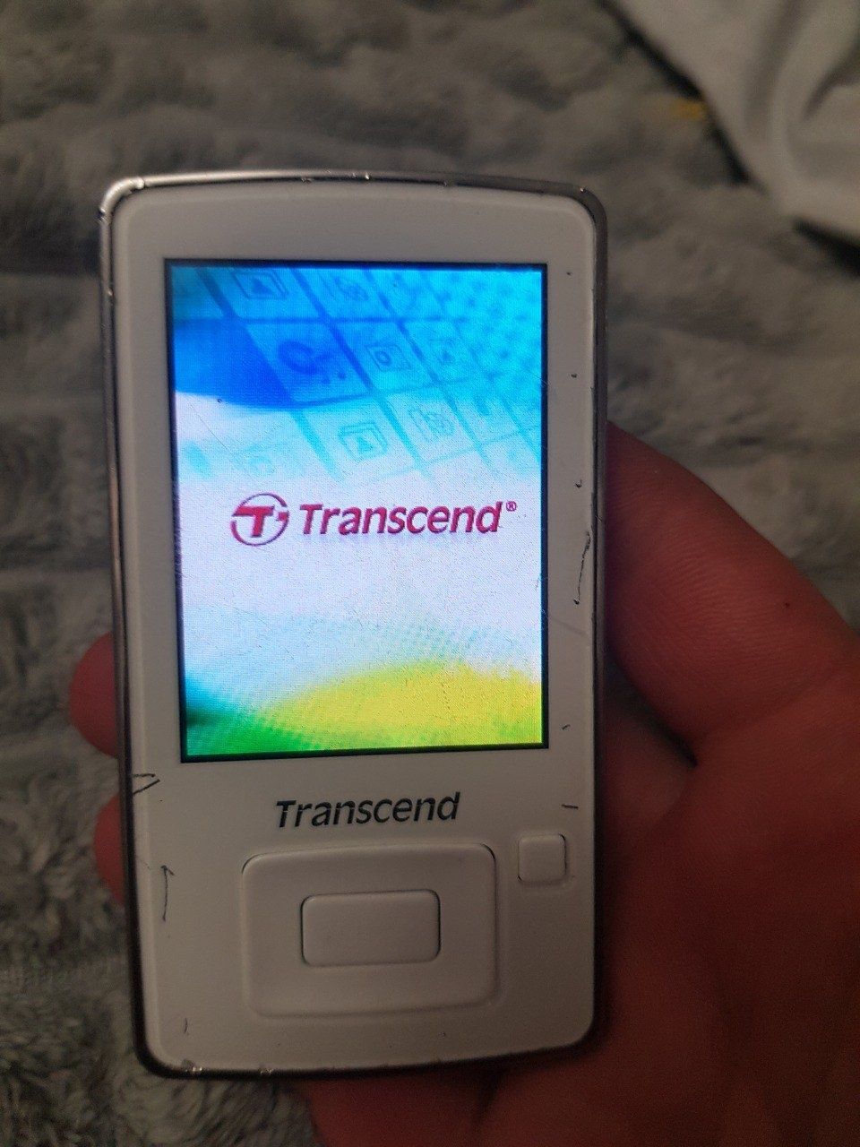 Mp3 плеер transcend mp870 8gb + карта памяти. Мп4