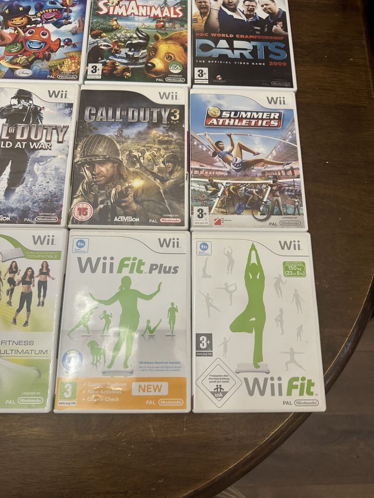 ЛОТ nintendo wii диски ігри mario avatar call of duty