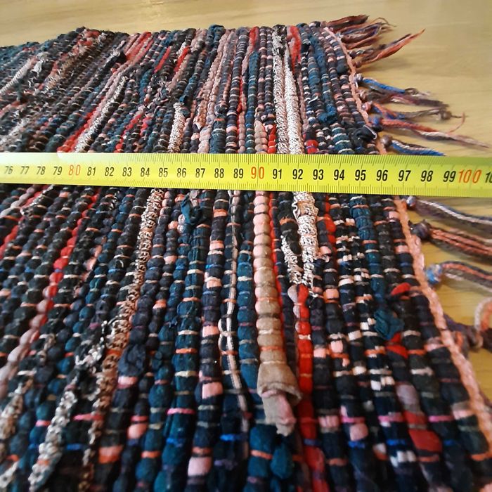 Tapete 100% Algodão Multicolor Escuro 50x100cm