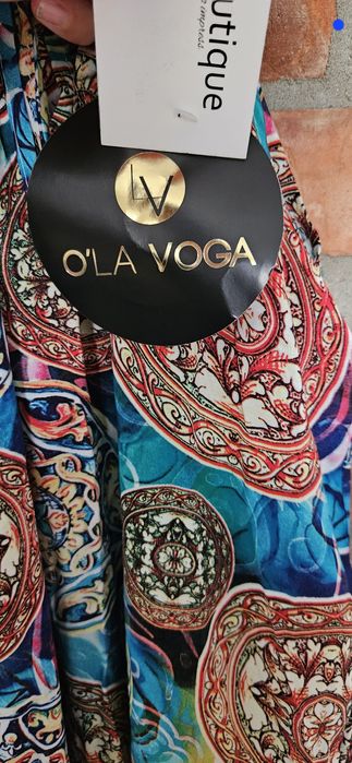 Sukienka maxi nowa opłata voga uniwersalna s m l kolorowa lato