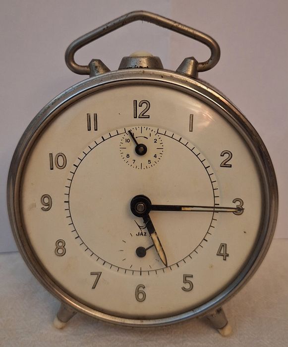 Relógio despertador JAZ mecanico vintage