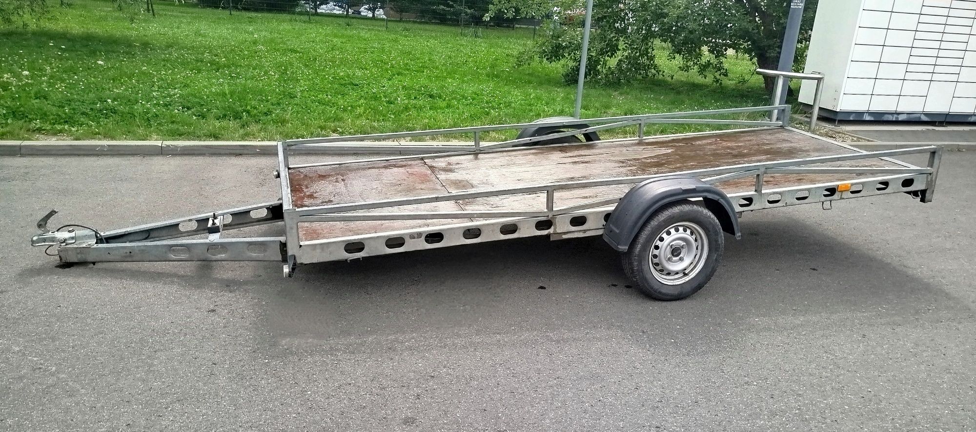 Przyczepa Wiola platforma, 2 kłady