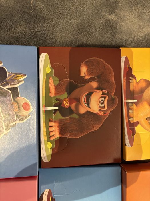 6 Brinquedos Nintendo McDonalds