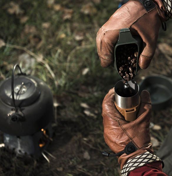 Набор HELIKON-TEX кофемолка прес кружка ножи керамика кавовий кофе
