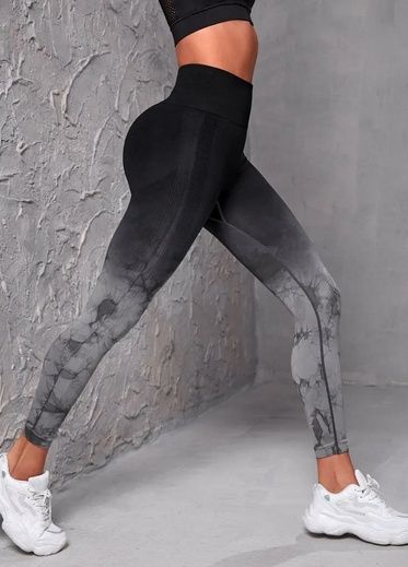 Spodnie do jogi damskie bezszwowe legginsy Push Up Fit