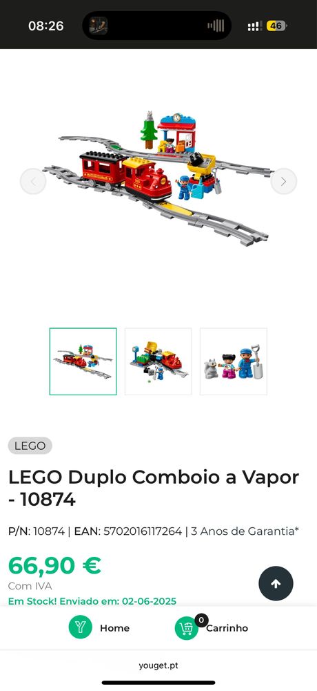 Lego Duplo Comboio