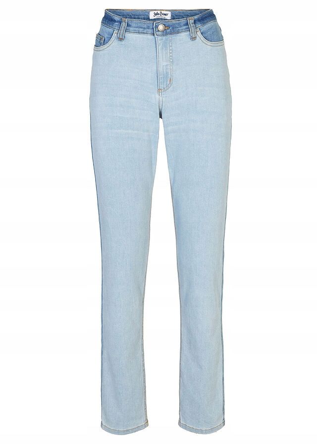 B.P.C spodnie jeansowe dwukolorowe r.44
