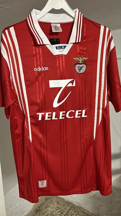 Camisola retro SL Benfica 97/98 Telecel